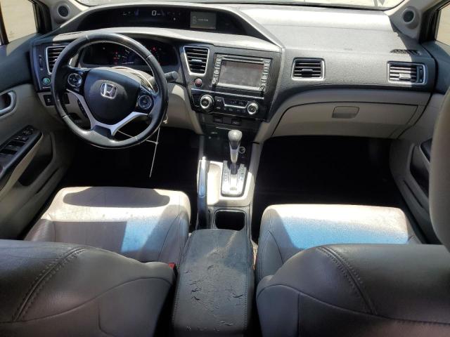 19XFB2F95DE217045 - 2013 HONDA CIVIC EXL შავი ფოტო 8