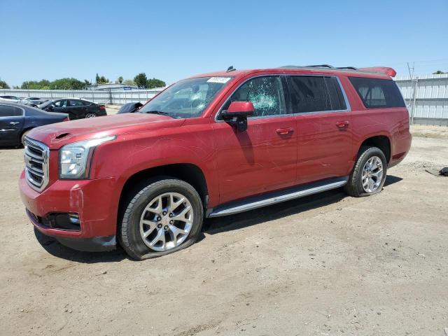 1GKS1HKC7FR163846 - 2015 GMC YUKON XL C1500 SLT RED photo 1