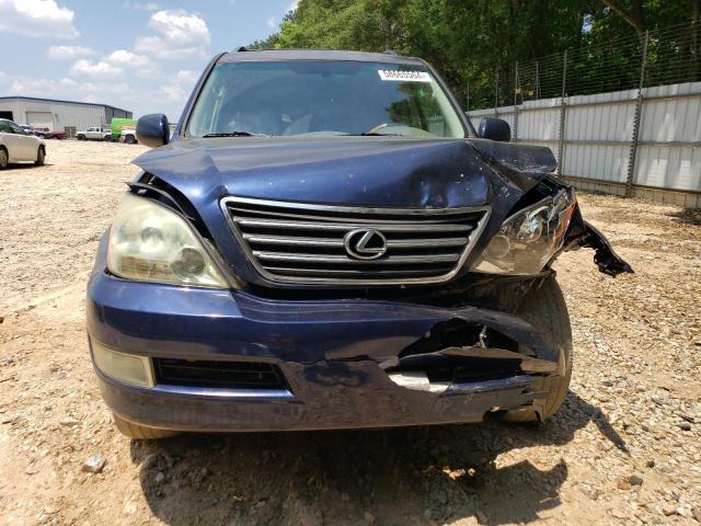 JTJBT20X360099170 - 2006 LEXUS GX 470 BLUE photo 5