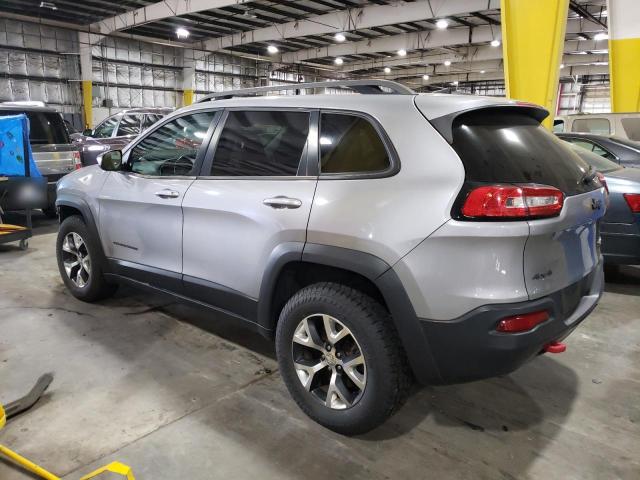 1C4PJMBB7HW520366 - 2017 JEEP CHEROKEE TRAILHAWK BLUE photo 2