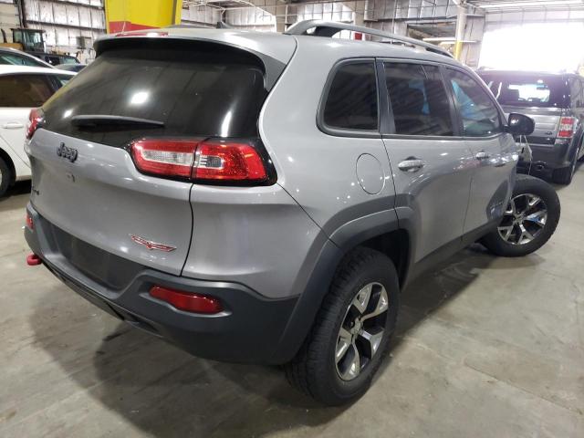 1C4PJMBB7HW520366 - 2017 JEEP CHEROKEE TRAILHAWK BLUE photo 3