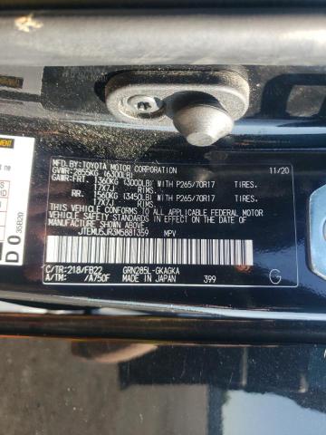 JTEMU5JR3M5881359 - 2021 TOYOTA 4RUNNER SR5/SR5 PREMIUM 黑色 照片 13