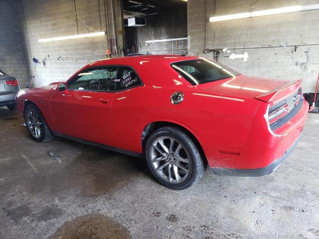 2C3CDZKG7NH252142 - 2022 DODGE CHALLENGER GT RED photo 2