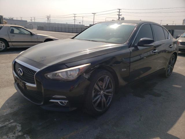 JN1CV7APXHM642784 - 2017 INFINITI Q50 BASE BLACK photo 1