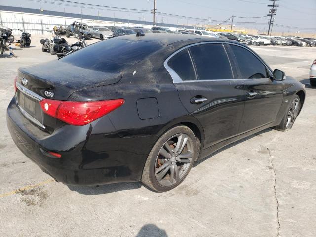 JN1CV7APXHM642784 - 2017 INFINITI Q50 BASE BLACK photo 3