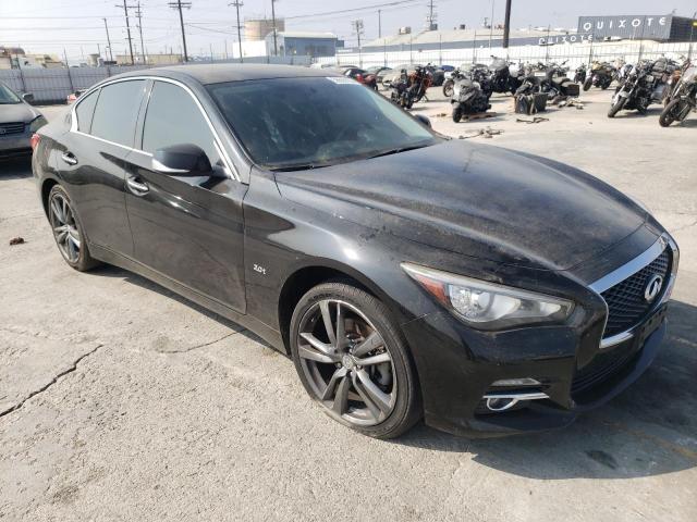 JN1CV7APXHM642784 - 2017 INFINITI Q50 BASE BLACK photo 4