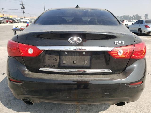 JN1CV7APXHM642784 - 2017 INFINITI Q50 BASE BLACK photo 6