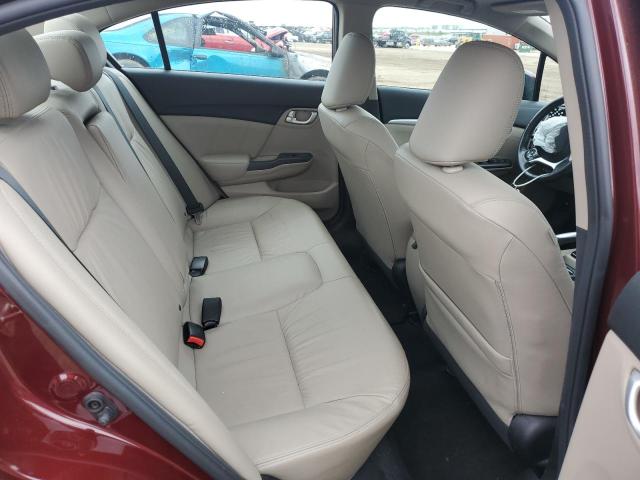 2HGFB2F94FH508029 - 2015 HONDA CIVIC EXL MAROON photo 10
