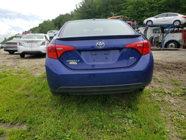 2T1BURHE9JC971278 - 2018 TOYOTA COROLLA L BLUE photo 6