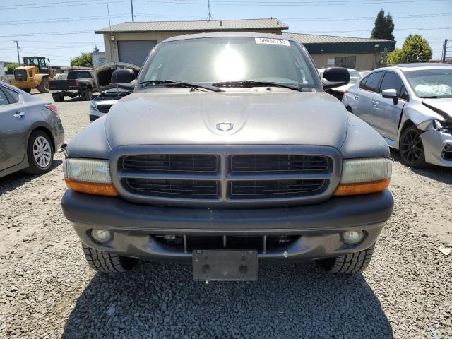 1B7HG38N12S715473 - 2002 DODGE DAKOTA QUAD SPORT GRAY photo 5