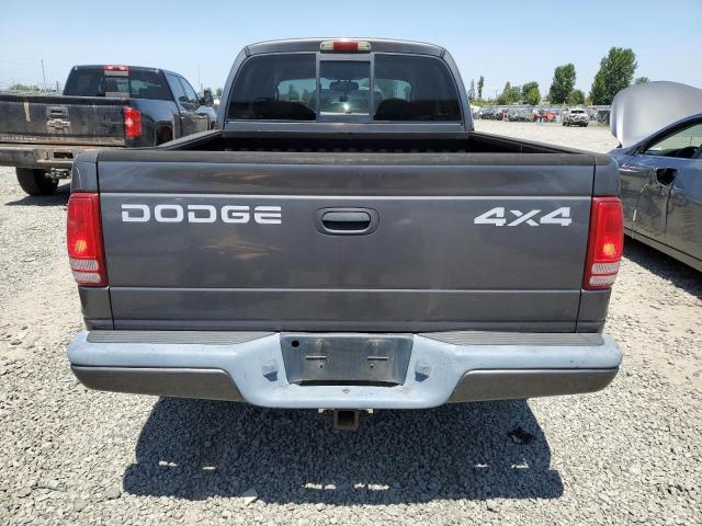 1B7HG38N12S715473 - 2002 DODGE DAKOTA QUAD SPORT GRAY photo 6