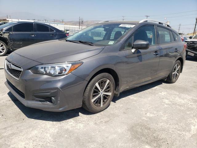 4S3GTAD66K3709883 - 2019 SUBARU IMPREZA PREMIUM GRAY photo 1