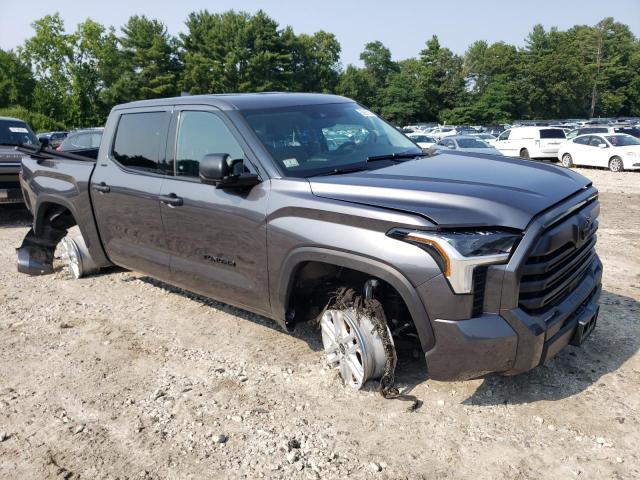 5TFLA5DB8PX057406 - 2023 TOYOTA TUNDRA CREWMAX SR GRAY photo 4