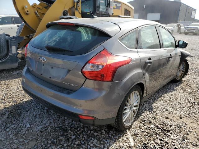 1FADP3N29EL264659 - 2014 FORD FOCUS TITANIUM CHARCOAL photo 3