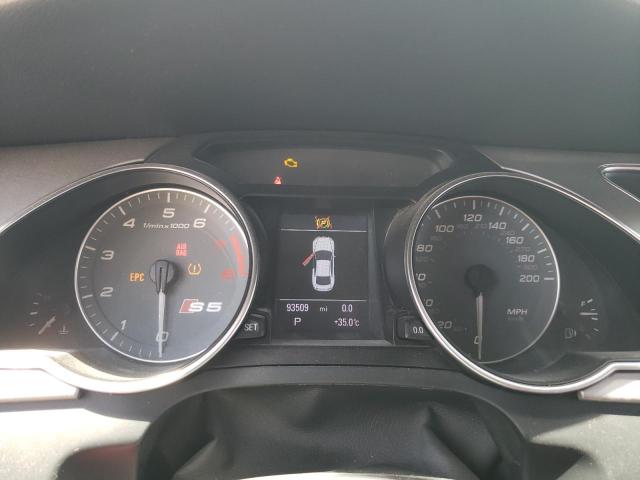 WAUCVAFR7BA050110 - 2011 AUDI S5 PREMIUM PLUS 白色 照片 9