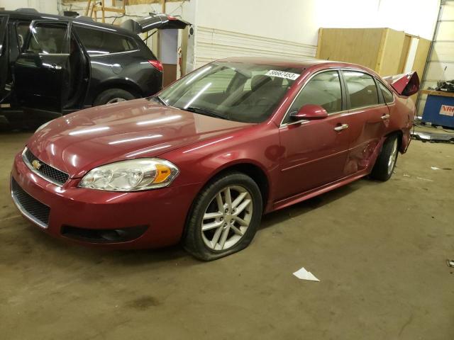 2G1WC5E36E1138115 - 2014 CHEVROLET IMPALA LIM LTZ BURGUNDY photo 1