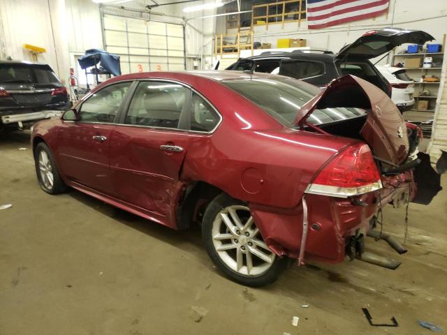 2G1WC5E36E1138115 - 2014 CHEVROLET IMPALA LIM LTZ BURGUNDY photo 2