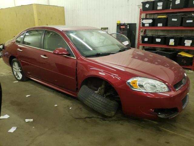 2G1WC5E36E1138115 - 2014 CHEVROLET IMPALA LIM LTZ BURGUNDY photo 4