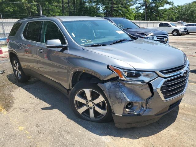 1GNERHKW2KJ279886 - 2019 CHEVROLET TRAVERSE LT GRAY photo 4