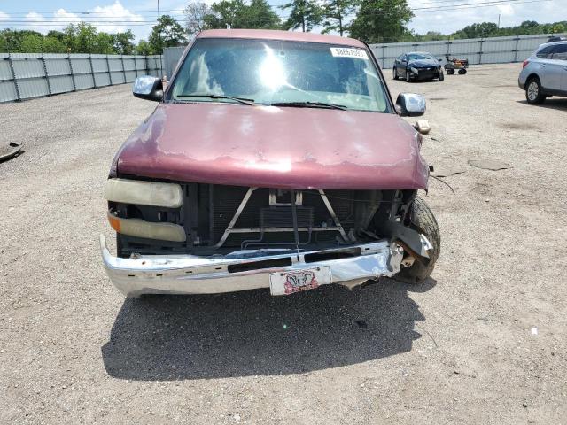 2GCEC19T2Y1354229 - 2000 CHEVROLET silverado C1500 BURGUNDY photo 5