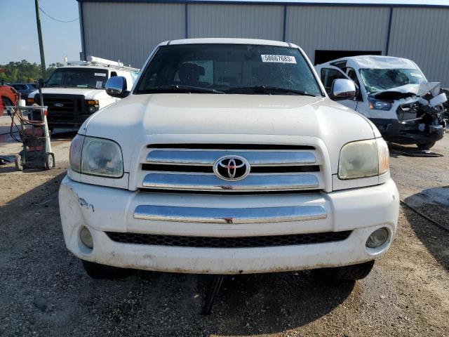 5TBRU34176S463106 - 2006 TOYOTA TUNDRA ACCESS CAB SR5 WHITE photo 5