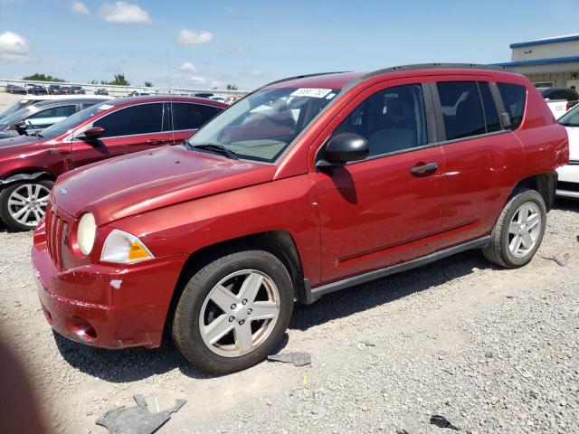 1J8FT47WX7D222088 - 2007 JEEP COMPASS RED photo 1