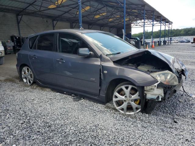 JM1BK343581836272 - 2008 MAZDA 3 HATCHBACK GRAY photo 4