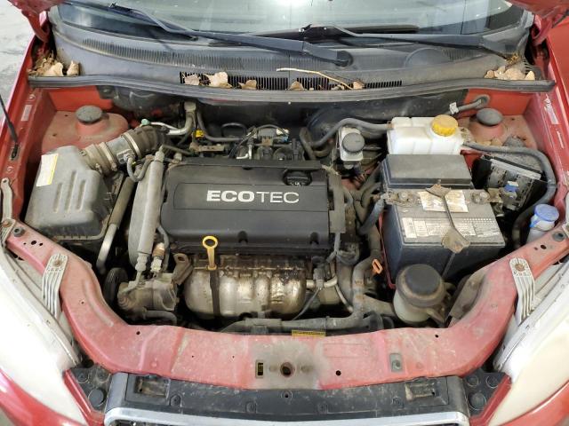 KL1TD66E19B311906 - 2009 CHEVROLET AVEO LS 红色 照片 11