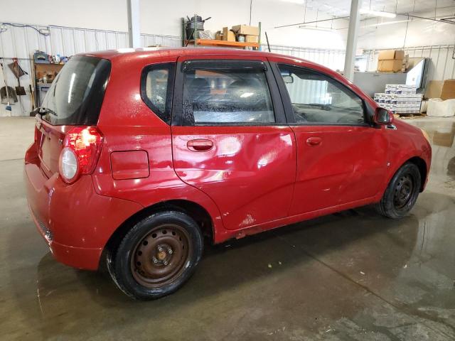 KL1TD66E19B311906 - 2009 CHEVROLET AVEO LS 红色 照片 3