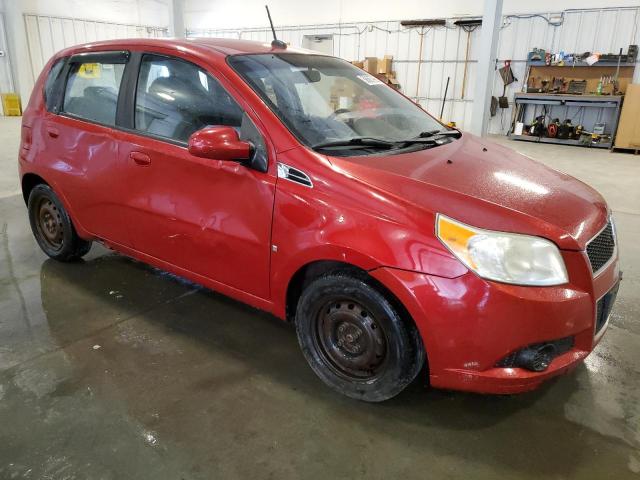 KL1TD66E19B311906 - 2009 CHEVROLET AVEO LS 红色 照片 4