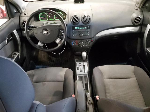 KL1TD66E19B311906 - 2009 CHEVROLET AVEO LS 红色 照片 8