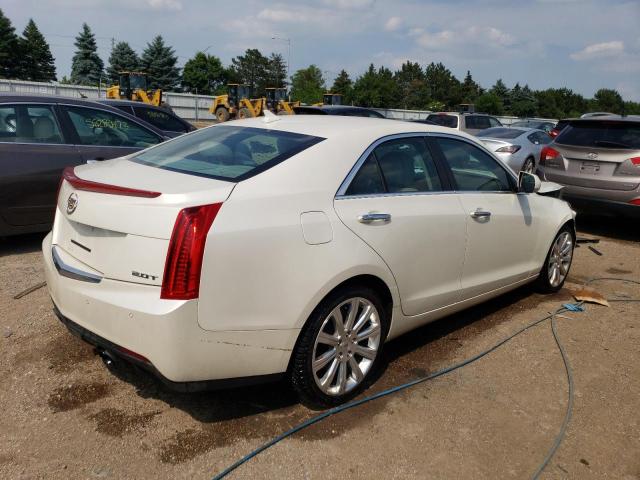 1G6AH5RX3E0113784 - 2014 CADILLAC ATS LUXURY WHITE photo 3