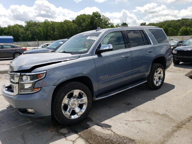 1GNSCCKC1FR744937 - 2015 CHEVROLET TAHOE C1500 LTZ BLUE photo 1