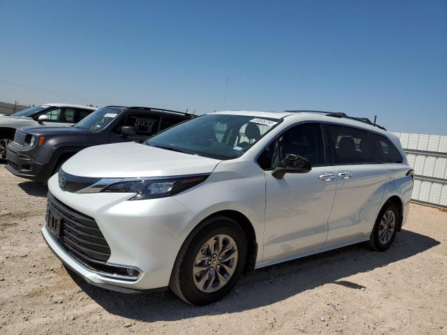 5TDYRKEC4RS199328 - 2024 TOYOTA SIENNA XLE أبيض صورة 1