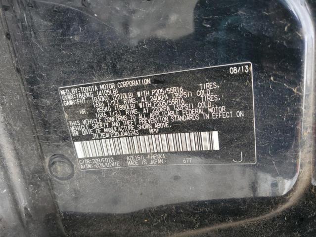 JTLZE4FE2DJ046243 - 2013 TOYOTA SCION XB 黑色 照片 12