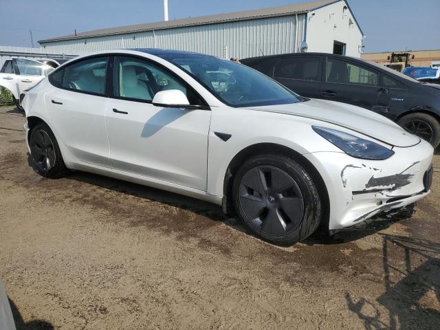 5YJ3E1EA3NF192867 - 2022 TESLA MODEL 3 თეთრი ფოტო 4