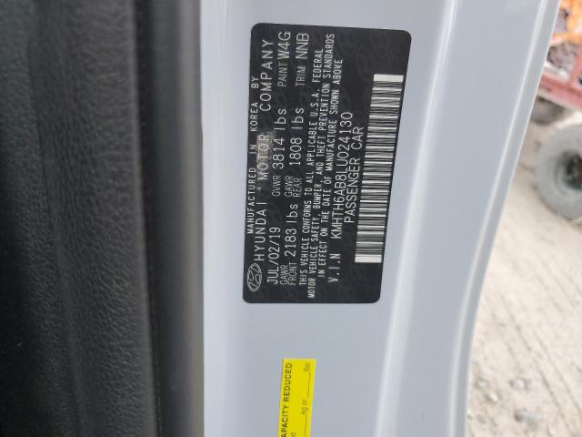 KMHTH6AB8LU024130 - 2020 HYUNDAI VELOSTER TURBO GRAY photo 13