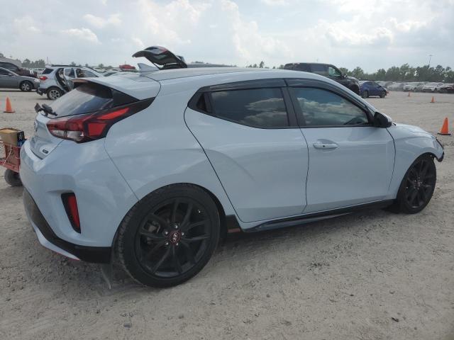 KMHTH6AB8LU024130 - 2020 HYUNDAI VELOSTER TURBO GRAY photo 3