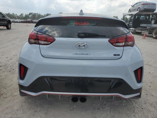 KMHTH6AB8LU024130 - 2020 HYUNDAI VELOSTER TURBO GRAY photo 6