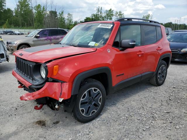 ZACCJBCT1GPD92499 - 2016 JEEP RENEGADE TRAILHAWK RED photo 1