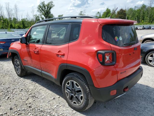 ZACCJBCT1GPD92499 - 2016 JEEP RENEGADE TRAILHAWK RED photo 2