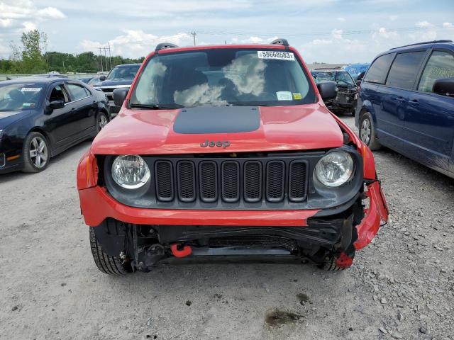 ZACCJBCT1GPD92499 - 2016 JEEP RENEGADE TRAILHAWK RED photo 5