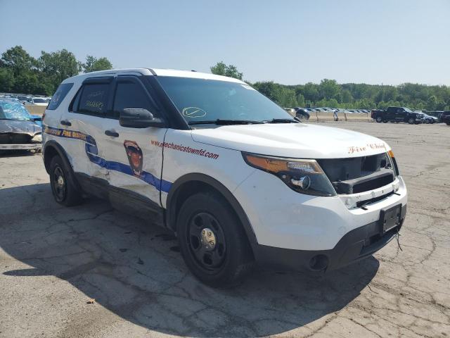 1FM5K8ARXFGC16610 - 2015 FORD EXPLORER POLICE INTERCEPTOR WHITE photo 4