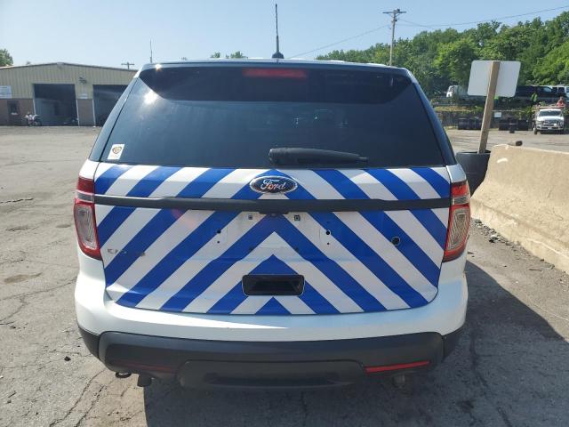 1FM5K8ARXFGC16610 - 2015 FORD EXPLORER POLICE INTERCEPTOR WHITE photo 6
