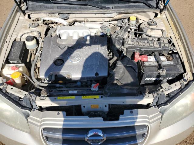 JN1DA31DX3T518950 - 2003 NISSAN MAXIMA GLE GOLD photo 11