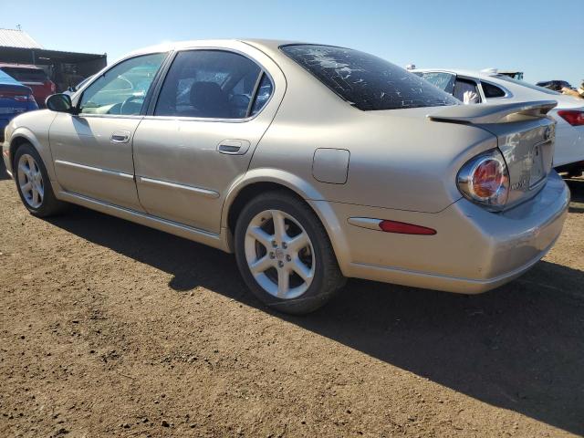 JN1DA31DX3T518950 - 2003 NISSAN MAXIMA GLE GOLD photo 2