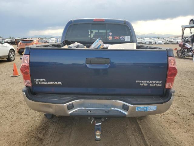 5TEJU62N38Z494788 - 2008 TOYOTA TACOMA DOUBLE CAB PRERUNNER BLUE photo 6