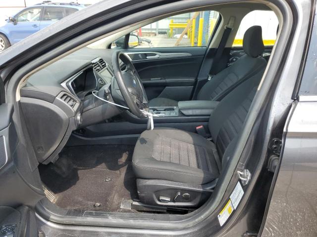 3FA6P0HD6LR184495 - 2020 FORD FUSION SE GRAY photo 7