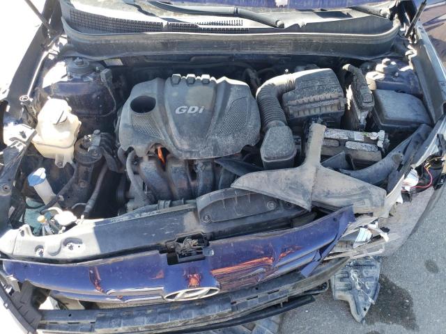 5NPEB4ACXCH346743 - 2012 HYUNDAI SONATA GLS BLUE photo 11