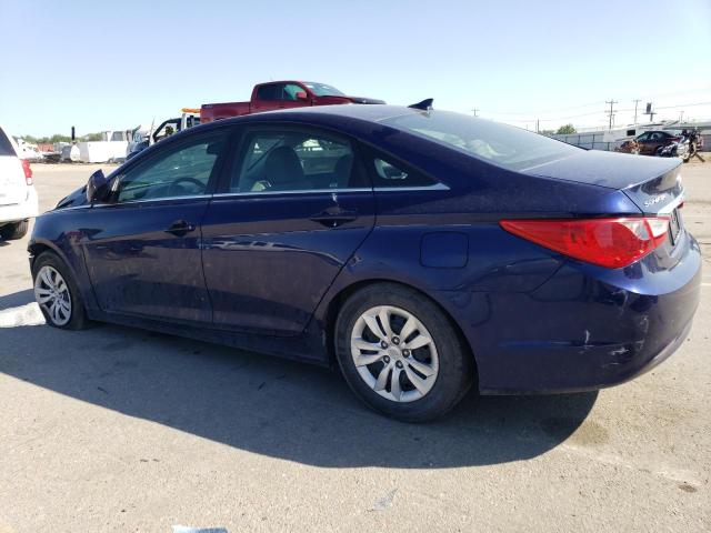 5NPEB4ACXCH346743 - 2012 HYUNDAI SONATA GLS BLUE photo 2